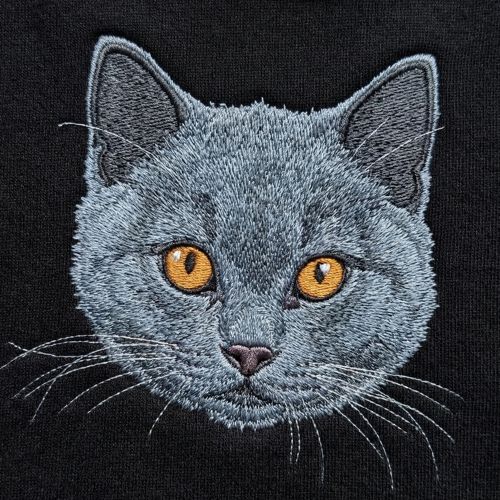 Luna embroidered