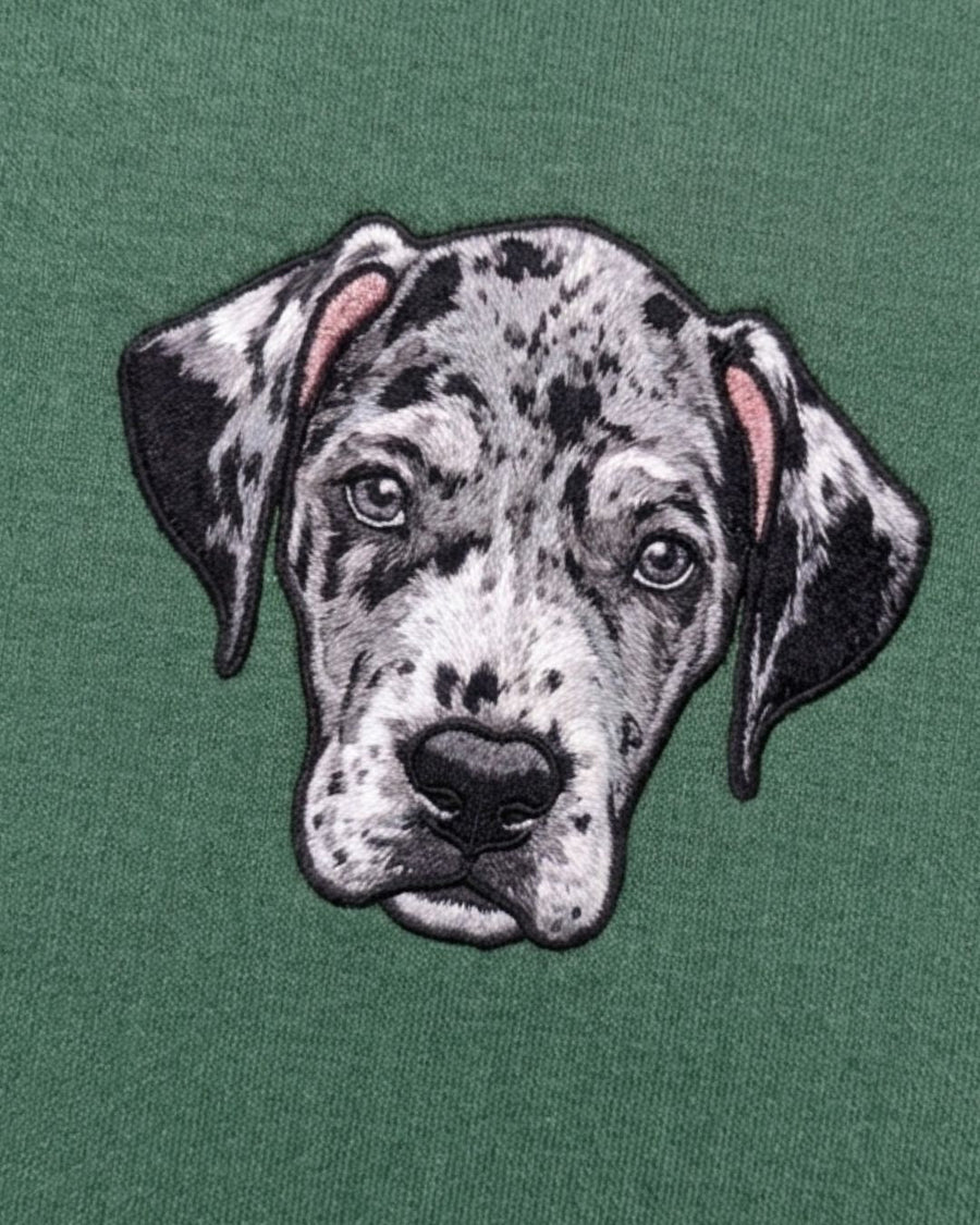 Bruno embroidered