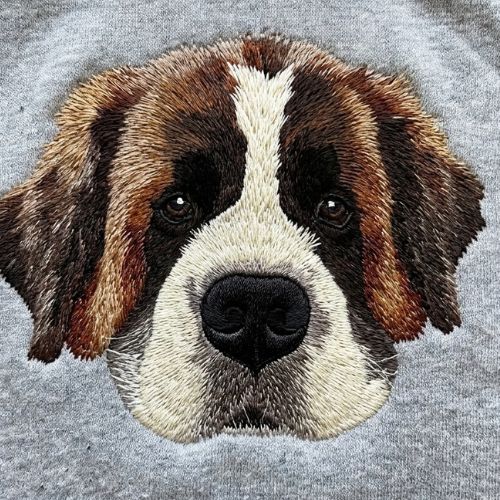 Ludo embroidered